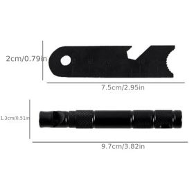 Multifunctional Lighting Stick Compass Survival Whistle