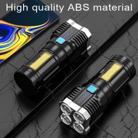 Multi-function LED Display Flashlight